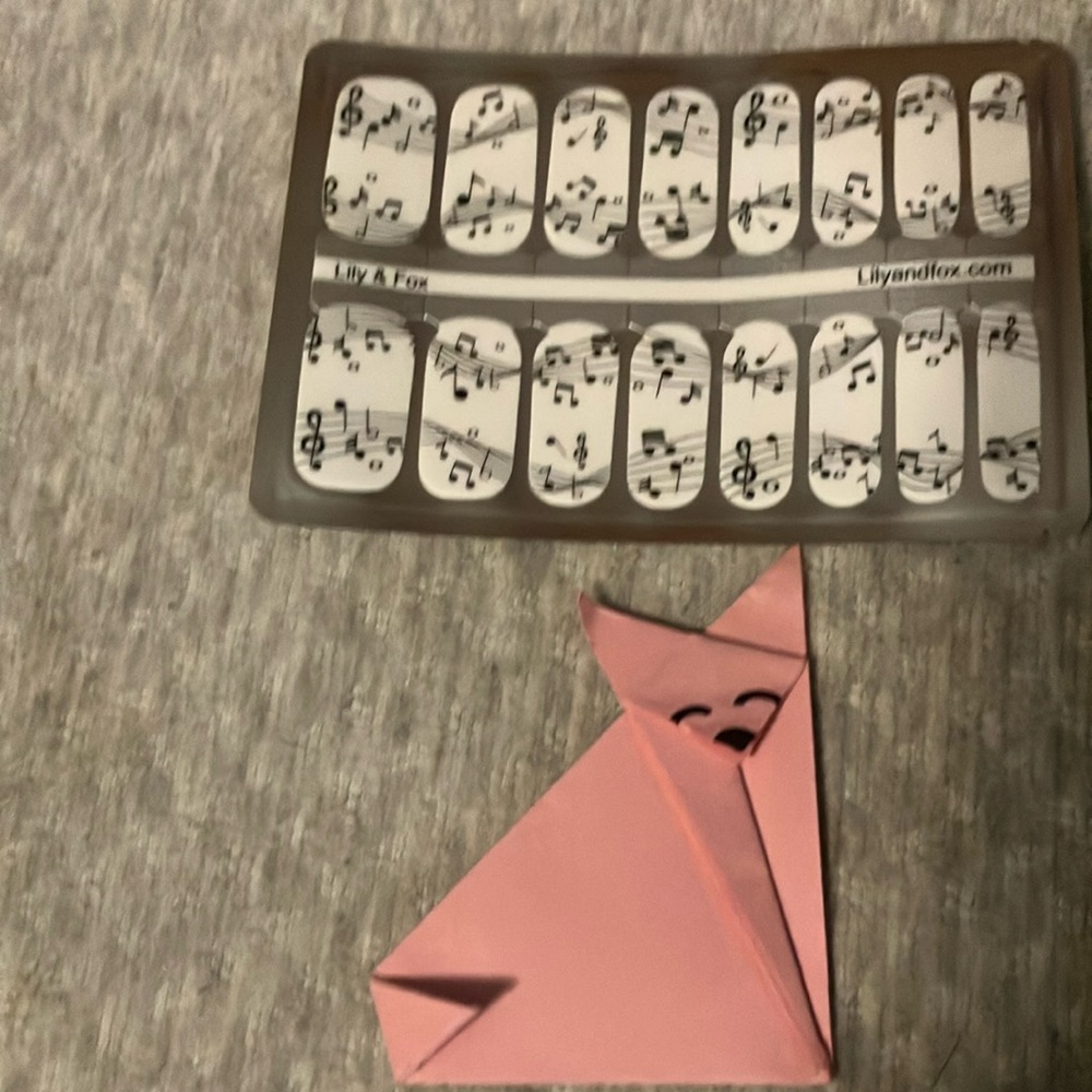 Lily & Fox Music Note Nail Wraps
